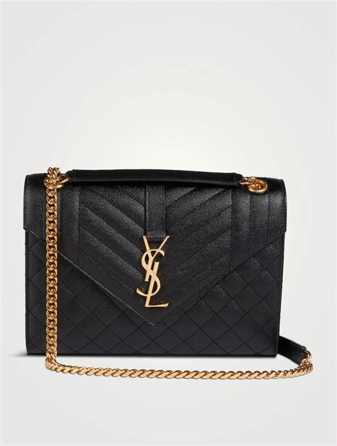 ysl medium bag black|saint laurent medium shoulder bag.